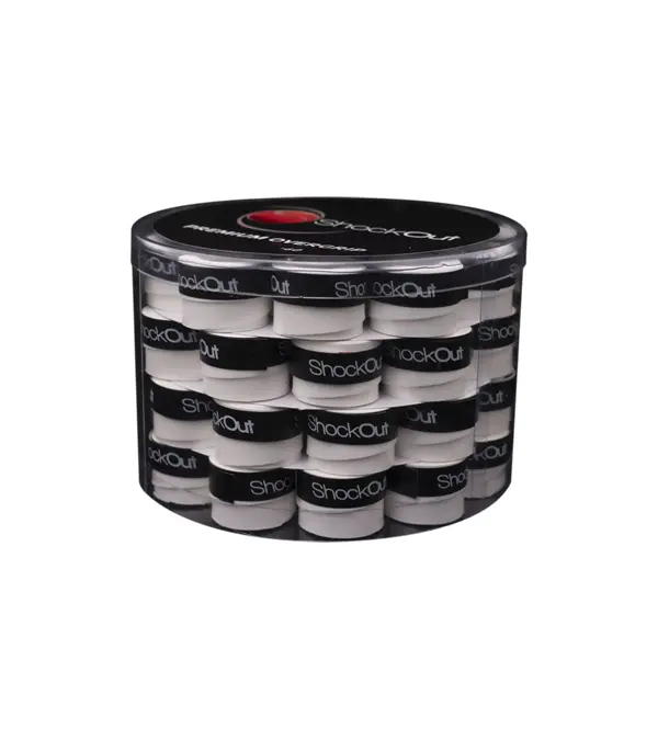 OVER GRIP SHOCKOUT LISO BLANCO 1PZA