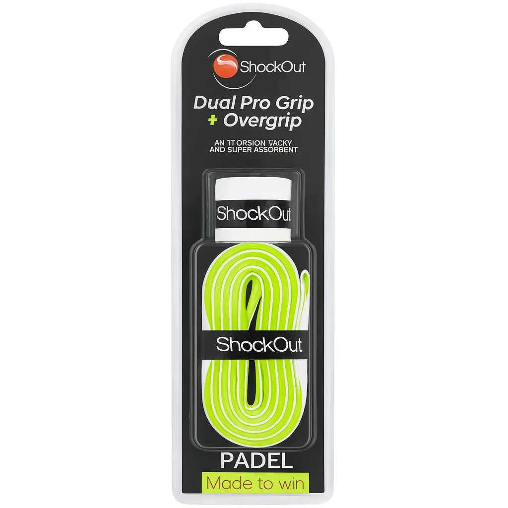 DUAL GRIP BLANCO NEON