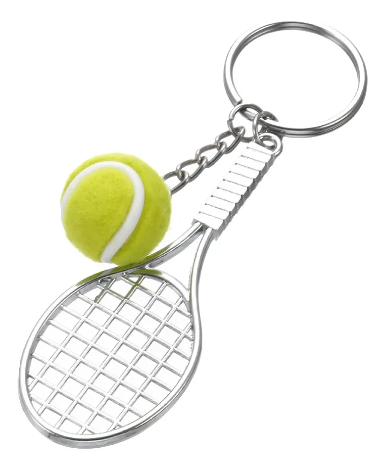 LLAVERO RAQUETA Y PELOTA 