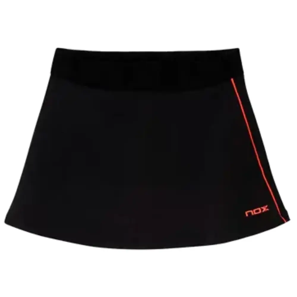 FALDA NEGRA LINEA ROJA 