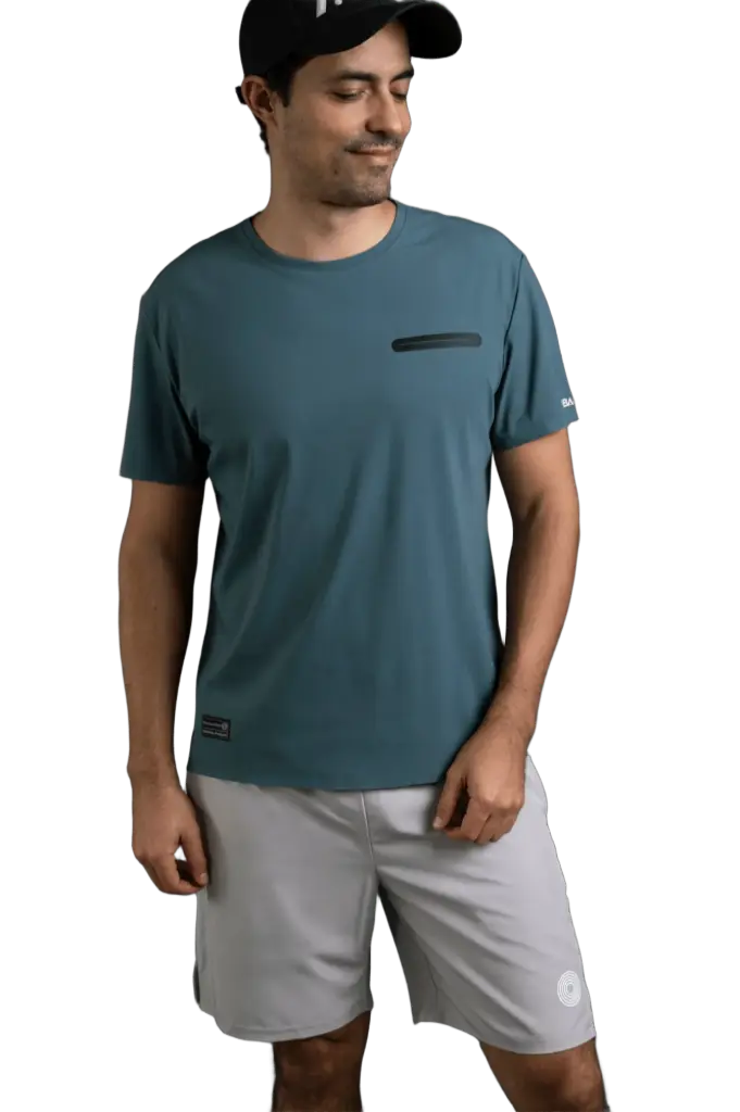 PLAYERA STEALTH AZUL OSCURO