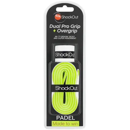 DUAL GRIP BLANCO NEON