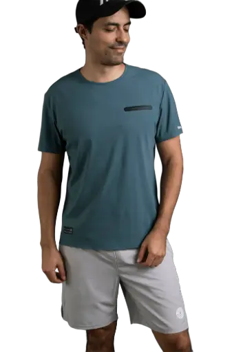 PLAYERA STEALTH AZUL OSCURO